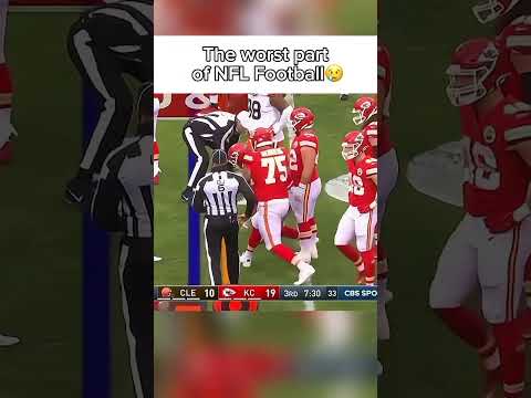The worst part of NFL football is