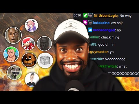 I made twitch chat crashout watching memes