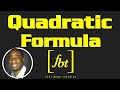 Solving Quadratic Equations with the Quadratic Formula