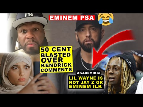 Eminem Releases Missionary PSA 😂 50 Cent TRIGGERS Kendrick Lamar Fans Over Comment, Wayne BLASTED