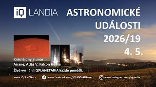 Astronomické události 2026/19 (+poděkování za Hithit)