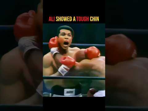 Muhammad Ali Showed a Tough Chin