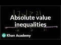 Exploring Absolute Value Inequalities in Algebra