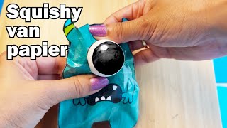 Papieren squishy maken voor kinderen | Leuke knutsel met ballon & gratis werkblad