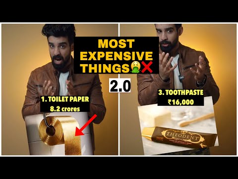 MOST EXPENSIVE THINGS 2.0🤮❌  *WASTE OF MONEY #shorts #mostexpensive