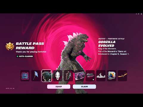 UNLOCKING *GODZILLA* SKIN in Fortnite!