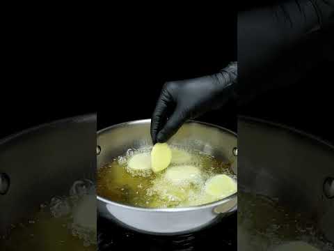 Butter Honey Potato 🥔 Chips #shorts #asmr