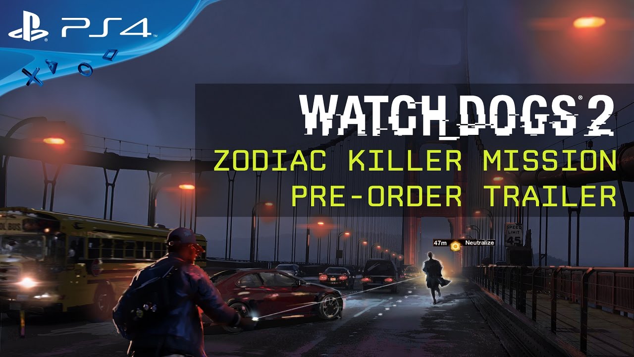 Watch Dogs 2: Zodiac Killer trailer thumbnail