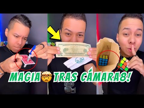 9 Trucos de MAGIA🤯Vírales en TikTok🔥detrás de cámaras🎥Parte8