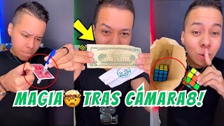 9 Trucos de MAGIA🤯Vírales en TikTok🔥detrás de cámaras🎥Parte8