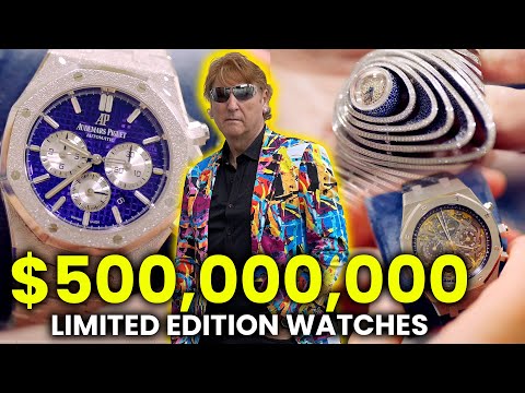 I'VE NEVER SEEN SO MANY LIMITED EDITION WATCHES!