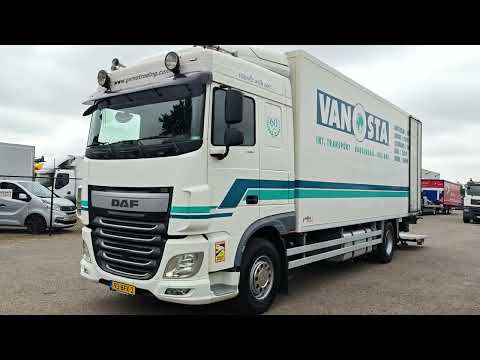 DAF XF 440 FA 4x2 Spacecab Euro6A - GeslotenBak 7.4m + Laadklep 1500kg + Vangmuil - Smarttacho V2 | Vrachtwagens | Gesloten bak
