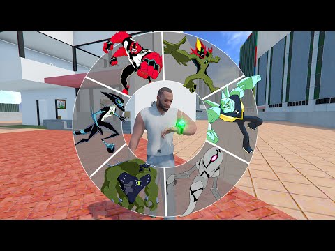 Playing As A Every BEN 10 Alien In INDIAN BIKE DRIVING 3D