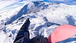 Snowboarding, but it's gnarlier than I thought...