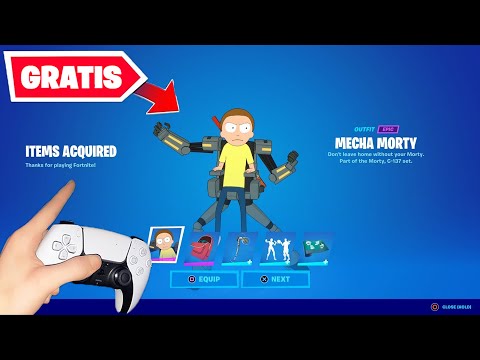 Como Conseguir SKINS *RICKY MORTY* GRATIS en Fortnite Capitulo 6 Temporada 1!✅ Skins Gratis