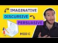Imaginative and Discursive Writing Techniques