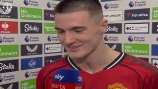 Manchester United vs Everton 1-0 | Michael Carrick & Sesko Interview |