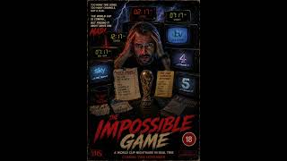 The Impossible Game - Retro 80s Horror Movie Parody poster by muzzer ARTy