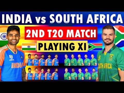 India vs South Africa 2nd T20 Match playing 11 | India playing 11 | South Africa playing 11