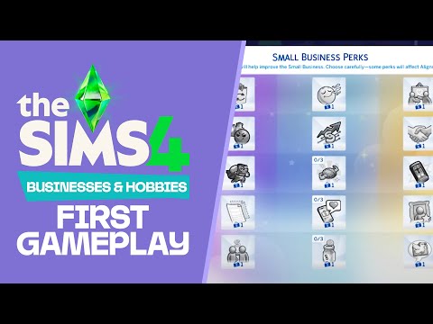 Sims 4 Businesses & Hobbies GAMEPLAY! (Daycares, Insurance Fraud, Skill Mastery Tree, & TONS more!)