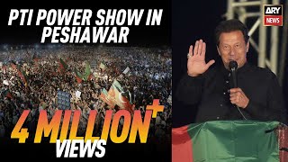 LIVE: PTI Power Show in Peshawar - ARY NEWS LIVE