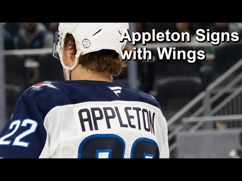 Wings Sign Appleton, Canucks Add PO Joseph, Devils Re-Sign Glass