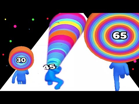 Layer Man 3D - ASMR RUNNING Gameplay iOS