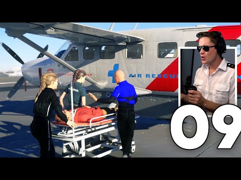 Medical Evacuation Service Rating - MS Flight Simulator 2024 Career Mode - Part 9