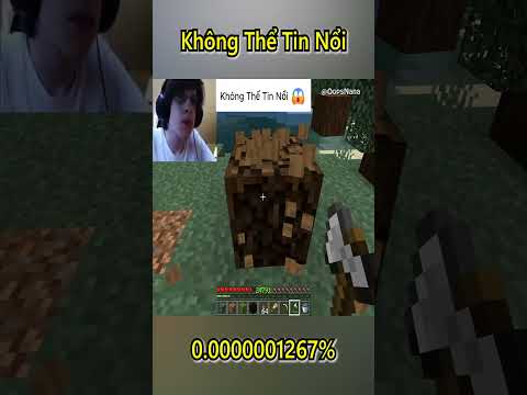 Những Cảnh Tưởng Hiếm Có Không Thể Tin Nổi Luôn 😱 #shorts #minecraft