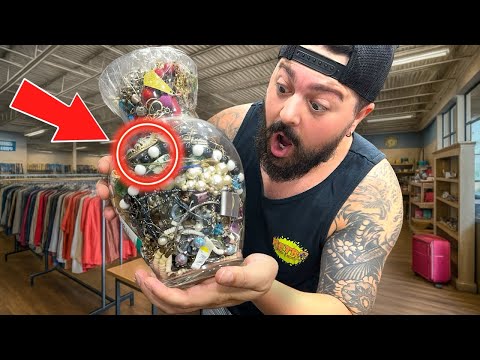 CRAZY FIND in a Thrift Store Mystery Jar!