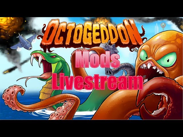 34 MODS IN ONE VIDEO | Octogeddon Modded | Livestream Recap Video!