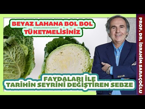TARİHİN SEYRİNİ DEĞİŞTİREN GIDA #beyazlahana #ibrahimsaraçoğlu #sağlıklıbeslenme