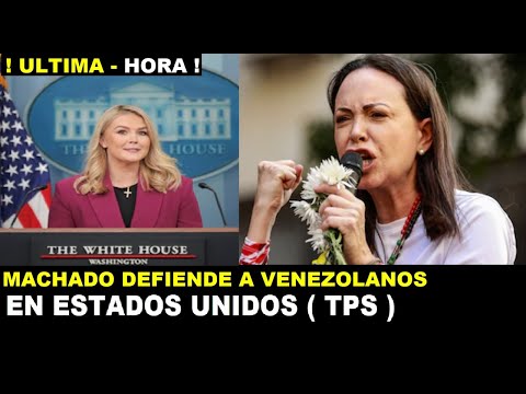 🔴EN VIVO🔴Noticias de Venezuela hoy: Maria Machado, Defiende a los Venezolanos que viven en EE.UU.