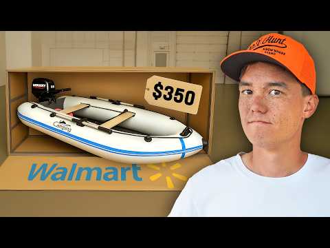 I bought the CHEAPEST boat from Walmart