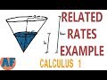 Related Rates in Cone Volume Problems