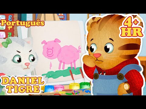 Daniel Aprende com Seus Erros (Episódios completos) | Daniel Tigre em Português