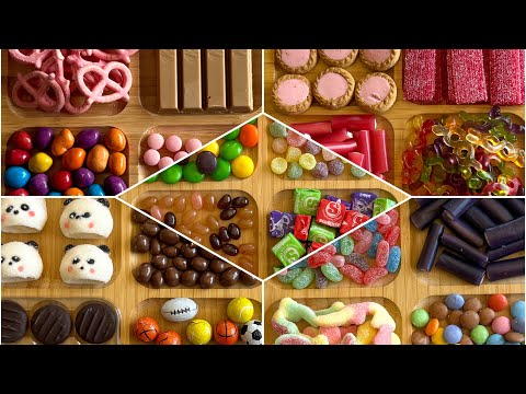 ASMR Filling Platter With Sweets Compilations #asmr