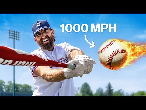 I Hit The World's Fastest Baseball Pitch