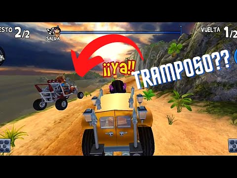 MIRA LO QUE HIZO ESTE PERSONAJE PARA QUE NO LE GANARA | Beach Buggy Racing - EP. 6 | Stiff LXR