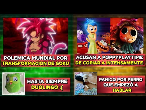 CRITICAS A TRANSFORMACION DE GOKU | ACUSAN A POPPY PLAYTIME DE COPIAR A INTENSAMENTE