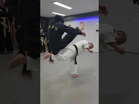 Back Spin Tornado Low Kick  #shorts