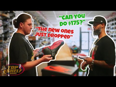 HE BOUGHT SHOES FROM US & YEARS LATER HE'S BACK TO SELL! PUTTING BUSINESS BEFORE CONTENT! -TSKTVEP19