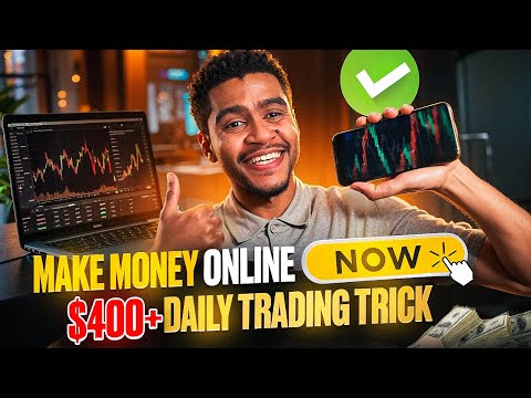 MAKE MONEY ONLINE NOW $400  - DAILY TRADING TRICK | BINARY OPTIONS STRATEGY | COPY TRADING