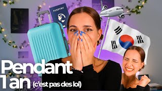 JE PARS VIVRE EN CORÉE DU SUD 🇰🇷