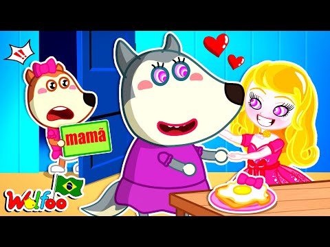 Barbie Tenta Roubar Lucy's Mãe?! Histórias Infantis da Família Wolfoo | Wolfoo em Português