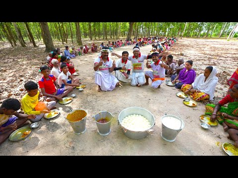Famous Chicken curry cooking for village people | Chicken Posto curry | villfood Kitchen