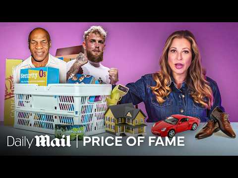 Mike Tyson vs Jake Paul – Who Spends More? | Price of Fame | Daily Mail