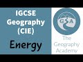 Energy Resources and Environmental Impact