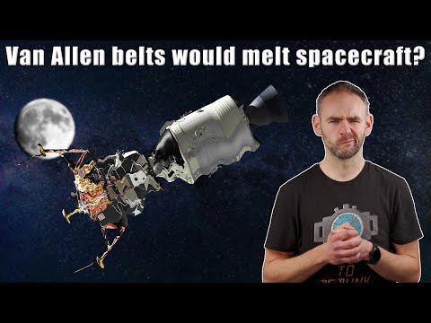 People think going to the Moon would melt a spacecraft ...