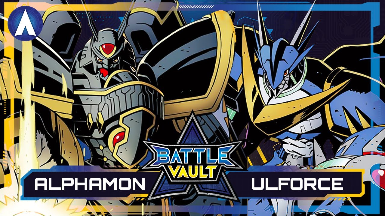 Alphamon VS UlforceVeedramon | BATTLE VAULT Royal Knights - Episode 5 | Digimon TCG Gameplay